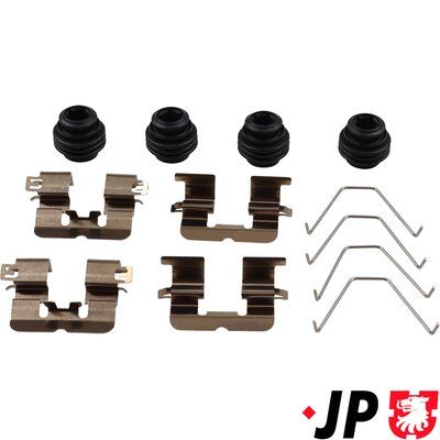 Комплектующие, колодки дискового тормоза JP GROUP 3564002910