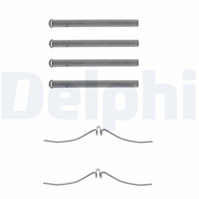 Piederumu komplekts, Disku bremžu uzlikas DELPHI LX0091