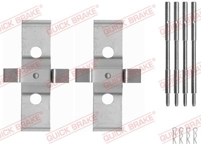 Piederumu komplekts, Disku bremžu uzlikas QUICK BRAKE 109-1637