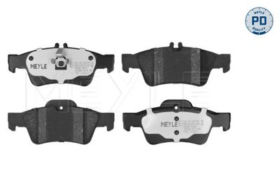 Bremžu uzliku kompl., Disku bremzes MEYLE 025 233 3516/PD