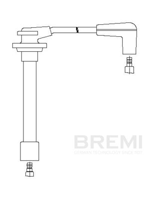 Augstsprieguma vads BREMI 3A64/58