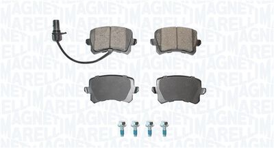 Bremžu uzliku kompl., Disku bremzes MAGNETI MARELLI 363916060868