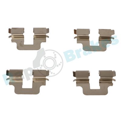 Комплектующие, колодки дискового тормоза RAP BRAKES R-U0132