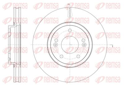 Тормозной диск REMSA 61885.10