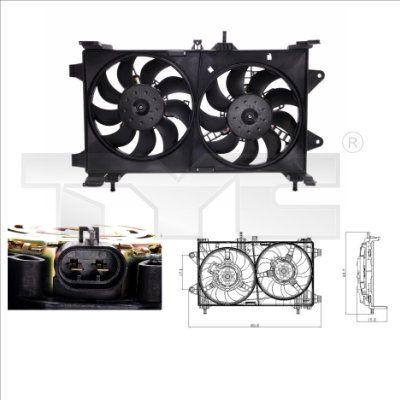 Ventilators, Motora dzesēšanas sistēma TYC 809-0002