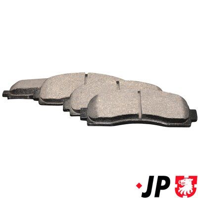 Bremžu uzliku kompl., Disku bremzes JP GROUP 4063601110