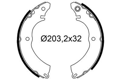 Комплект тормозных колодок VALEO 564331