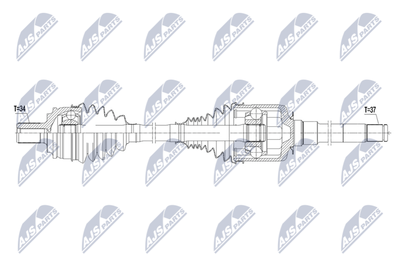 Приводной вал NTY NPW-ME-219