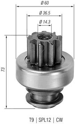 Zobrats, Starteris MAGNETI MARELLI 940113020129