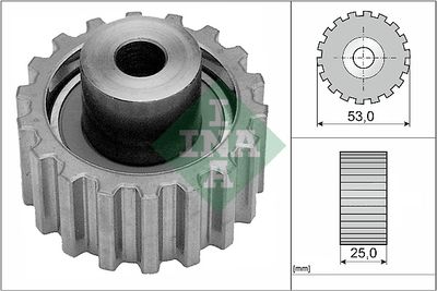 Parazīt-/Vadrullītis, Zobsiksna Schaeffler INA 532 0086 20