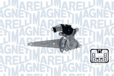 Stikla pacelšanas mehānisms MAGNETI MARELLI 350103170457