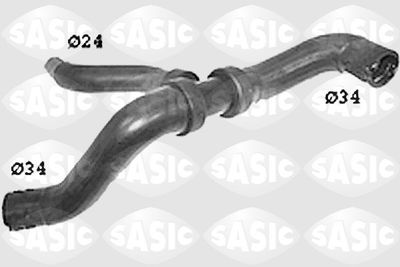 SASIC SWH6625 Radiatora cauruļvads