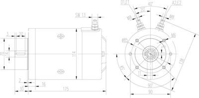 Elektromotors MAHLE MM 13