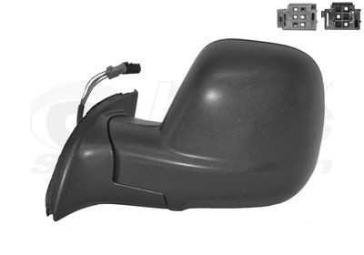 Ārējais atpakaļskata spogulis VAN WEZEL 0906807