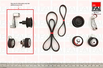 Комплект ремня ГРМ FAI AutoParts TBK160