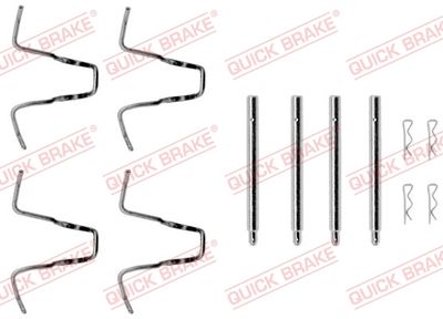 Piederumu komplekts, Disku bremžu uzlikas QUICK BRAKE 109-1005