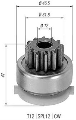 Zobrats, Starteris MAGNETI MARELLI 940113020416