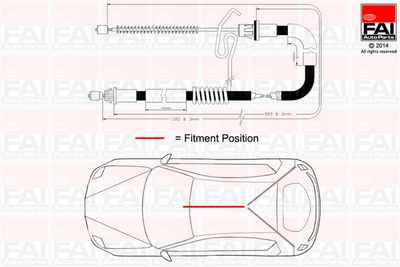 Trose, Stāvbremžu sistēma FAI AutoParts FBC0043