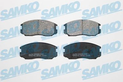 Комплект тормозных колодок, дисковый тормоз SAMKO 5SP502