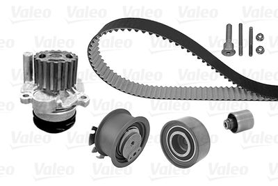 Водяной насос + комплект зубчатого ремня VALEO 614563