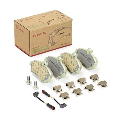 Bremžu uzliku kompl., Disku bremzes BREMBO P 50 084G