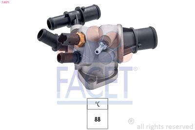 Termostats, Dzesēšanas šķidrums FACET 7.8571