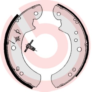 Комплект тормозных колодок BREMBO S 24 512