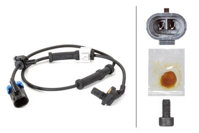 Датчик, частота вращения колеса HELLA 6PU 230 040-401