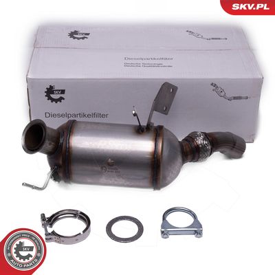 Nosēdumu-/Daļiņu filtrs, Izplūdes gāzu sistēma ESEN SKV 62SKV520