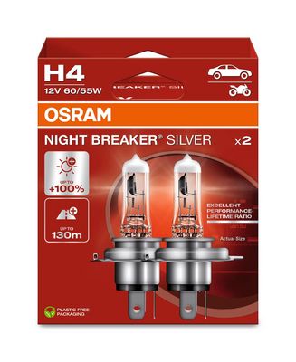 Kvēlspuldze, Tālās gaismas lukturis ams-OSRAM 64193NBS-2HB