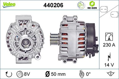Генератор VALEO 440206