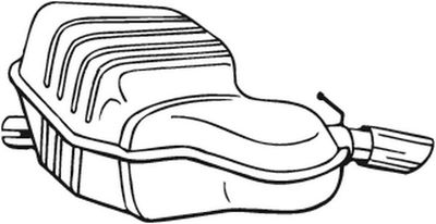 Глушитель выхлопных газов конечный BOSAL 235-149