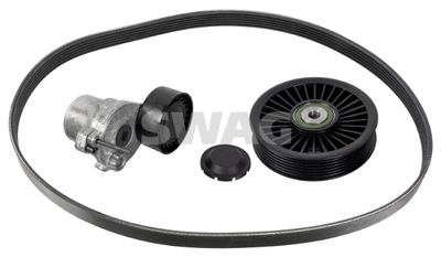 Ķīļrievu siksnu komplekts SWAG 33 10 4435