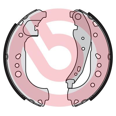 Комплект тормозных колодок BREMBO S 68 550