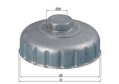 Eļļas filtra atslēga MAHLE OCS 3