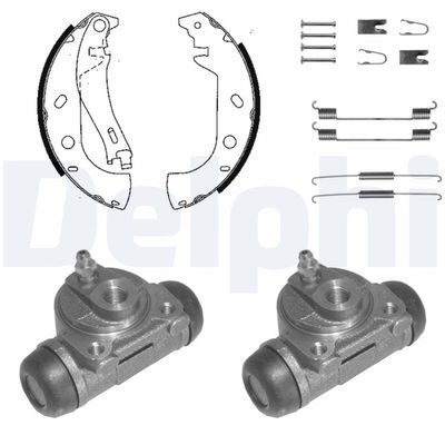 Bremžu loku komplekts DELPHI KP1116