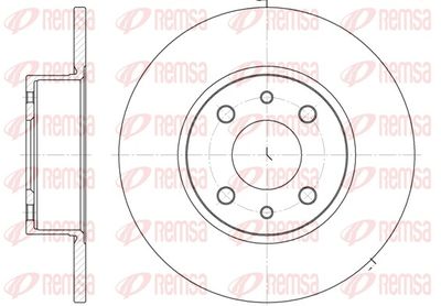 Тормозной диск REMSA 6150.00