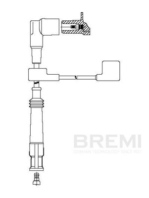 Augstsprieguma vads BREMI 127/65
