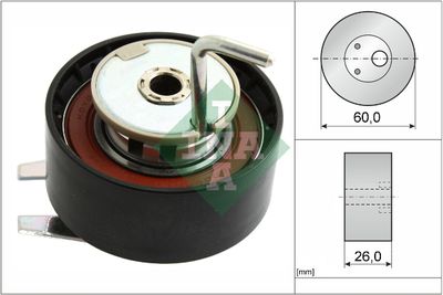 Натяжной ролик, ремень ГРМ Schaeffler INA 531 0578 10