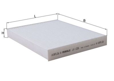 Фильтр, воздух во внутренном пространстве MAHLE LA 1226