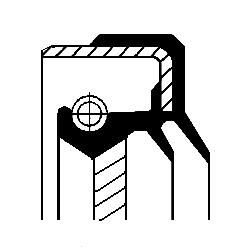 Уплотнительное кольцо CORTECO 49385971