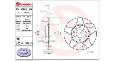 Тормозной диск MAGNETI MARELLI 360406038805