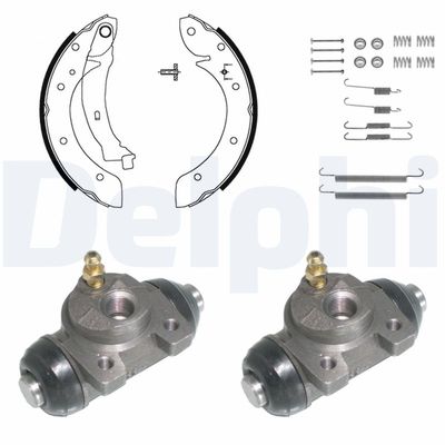 Bremžu loku komplekts DELPHI KP908