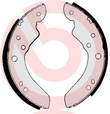 szczęki ham. FORD BREMBO S 23 564