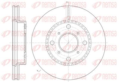 Тормозной диск REMSA 6804.10