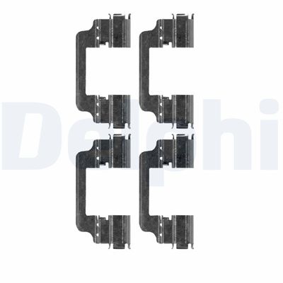Piederumu komplekts, Disku bremžu uzlikas DELPHI LX0661