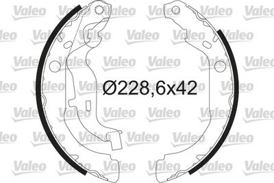 Комплект тормозных колодок VALEO 564210