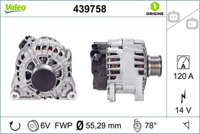 Ģenerators VALEO 439758