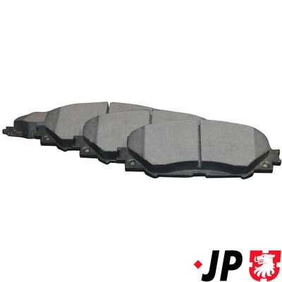 Комплект тормозных колодок, дисковый тормоз JP GROUP 4863601310