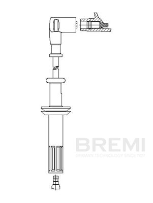 Augstsprieguma vads BREMI 721/67